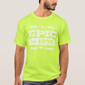 Epic seit 1978 T-Shirt (Vorderseite)