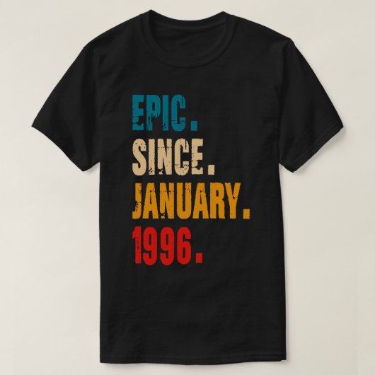 EPIC SEIT JANUAR 1996 T-Shirt (Design vorne)