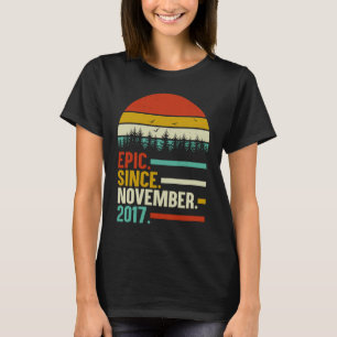 Epic Seit November 2017 2. Jahrestag 2 Jahre T-Shirt