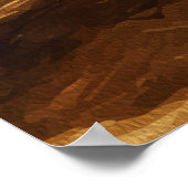 Epic Shark Attack with Brave Rubber Duck Poster (Ecke)