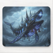 Epic Sky Leviathan Mousepad A Steampunk Art Piece (Vorne)