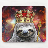 Epic Sloth king musepad Mousepad (Vorne)