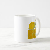 Epic Snail Fun Parody Cartoon Mollusk Kaffeetasse (VorderseiteRechts)