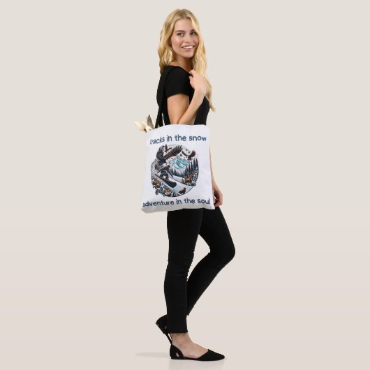 Epic Snowy Mountain Adventures and life Tasche (Am Model)