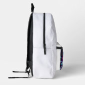 Epic Stitch - Kosmischer Held Bedruckter Rucksack (Links)