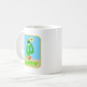 Epic Summer Liebe Cactus Cartoon Fun Kaffeetasse (Vorderseite Links)