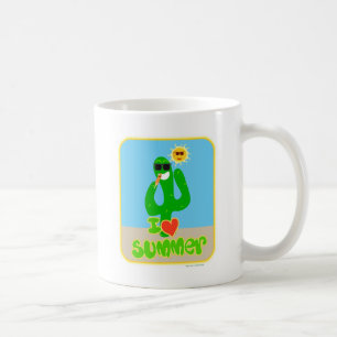Epic Summer Liebe Cactus Cartoon Fun Kaffeetasse