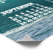 Epic Surfwelle 2023 Kalender Poster (Ecke)