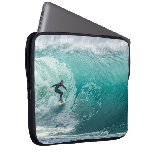 Epic Surfwelle Laptopschutzhülle (Vorne Rechts)