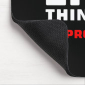 Epic Thinking In Progress Big Ideas Introvert Game Mousepad (Ecke)