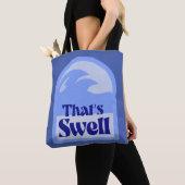 Epic Totally Swell Wave Retro Surf Vibes Tasche (Von Nahem)
