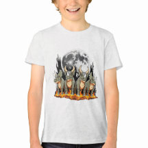 Epic Triceratops Dinosaur – Fiery Moonlight Prehis