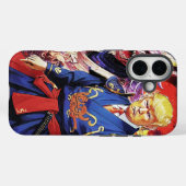 Epic Trump Samurai Anime Case-Mate iPhone Hülle (Rückseite (Horizontal))