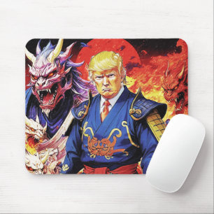 Epic Trump Samurai Anime Mousepad