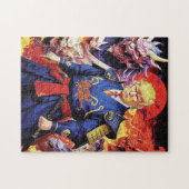 Epic Trump Samurai Anime Puzzle (Horizontal)