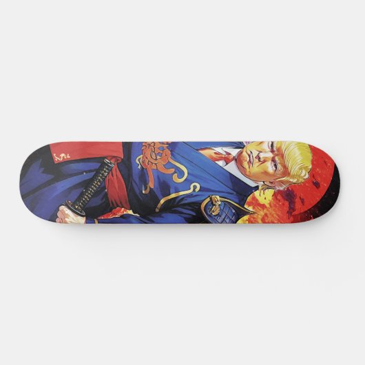 Epic Trump Samurai Anime Skateboard (Horizontal)