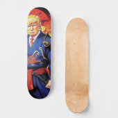 Epic Trump Samurai Anime Skateboard (Vorderseite)