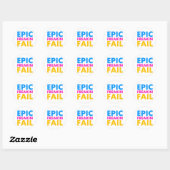 Epic Versag Runder Aufkleber (Blatt)
