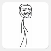 Epic Versag Typ Rectangle Stickers