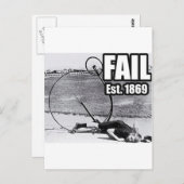 Epic versagte. postkarte (Vorne/Hinten)