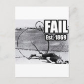 Epic versagte. postkarte (Vorderseite)