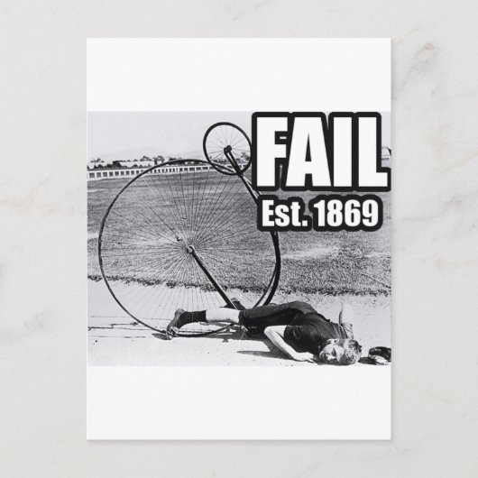 Epic versagte. postkarte (Vorderseite)