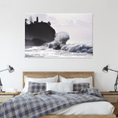 Epic Waves on Cape Enttäuschung, WA Canvas Print Leinwanddruck (Insitu (Schlafzimmer))