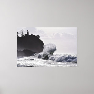 Epic Waves on Cape Enttäuschung, WA Canvas Print Leinwanddruck