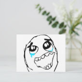 Epic Win Postkarte (Stehend Vorderseite)