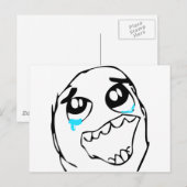 Epic Win Postkarte (Vorne/Hinten)