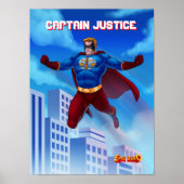 Epic Zero Captain Justice Poster (Vorne)