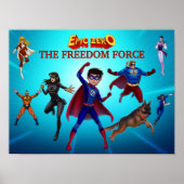 Epic Zero Freedom Force Poster (Vorne)