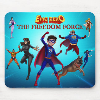 Epic Zero Freedom Force Poster Mousepad