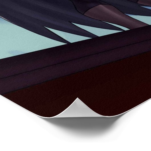 Epic Zero Shadow Hawk Poster (Ecke)