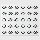Epicene Gender-Symbol Geschenkpapier (Flach)