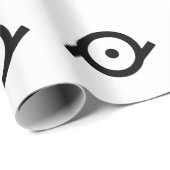 Epicene Gender-Symbol Geschenkpapier (Rolleneckpunkt)
