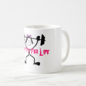 Epicly geeignete Gewichts-Anhebendame Mugs Kaffeetasse (VorderseiteRechts)