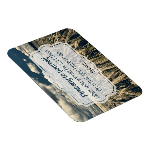 Epictetus "Do it" Flexible Inspiration Magnet (Rechte Seite)