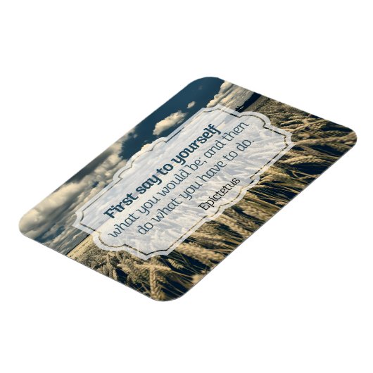 Epictetus "Do it" Flexible Inspiration Magnet (Linke Seite)