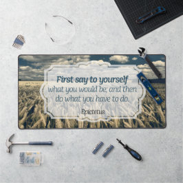 Epictetus "Do it" Inspirationsquelle Schreibtischunterlage