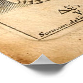 Epictetus / Griechischer Philosoph / Poster (Ecke)