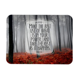 Epictetus Inspiration Zitat "Adapt" flexibel Magnet