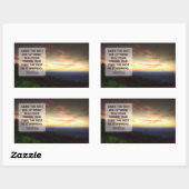 Epictetus Inspiration Zitat "Beste Verwendung" Rechteckiger Aufkleber (Blatt)