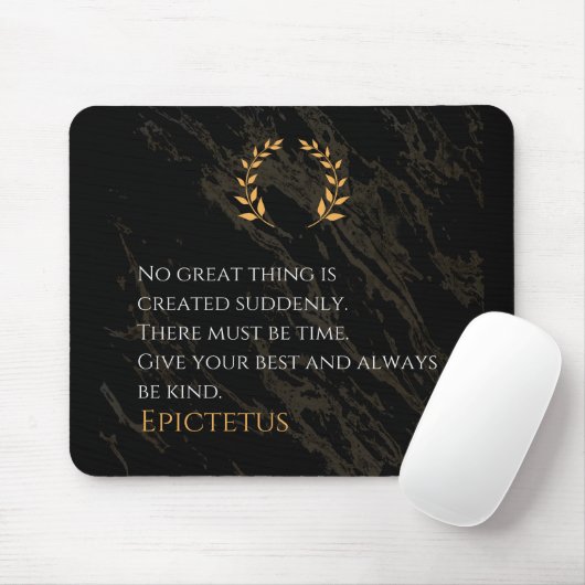 Epictetus Rezept für Gräueltaten Mousepad (Mit Mouse)
