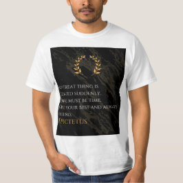 Epictetus Rezept für Gräueltaten T-Shirt
