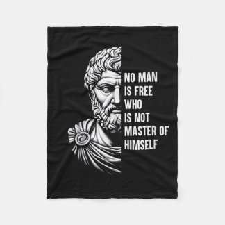 Epictetus Shirt Griechischer Philosoph Motivation Fleecedecke