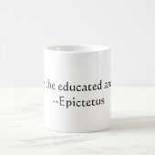 Epictetus Zitat Kaffeetasse (Mittel)