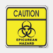 Epicurean Hazard Magnet (Vorne)