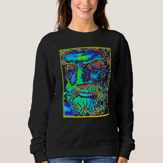 Epicurus Griechischer Philosoph Sweatshirt (Vorderseite)