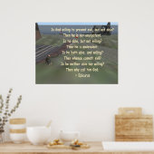 Epicurus Poster (Küche)